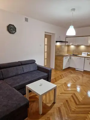 Kuchnia lub aneks kuchenny w obiekcie Apartament w Centrum