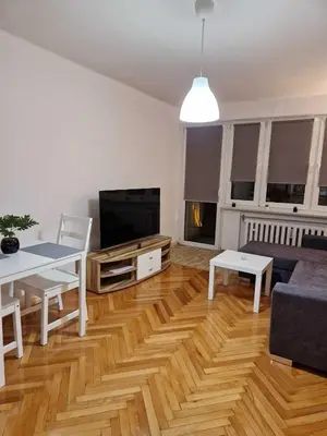 Telewizja i/lub zestaw kina domowego w obiekcie Apartament w Centrum
