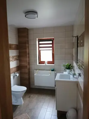 Łazienka w obiekcie Nad Wilczym Potokiem