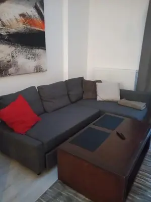 Część wypoczynkowa w obiekcie Apartament w Starym Mlynie Loft Różanka