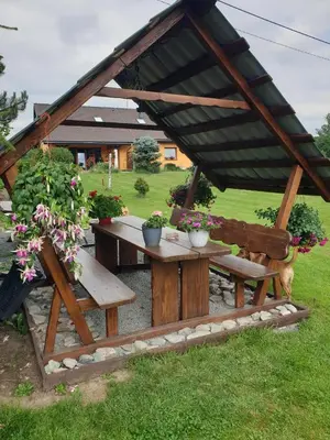 Ogród w obiekcie Agroturystyka Świerki
