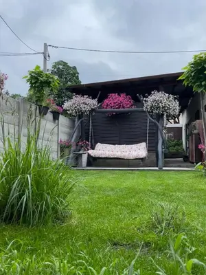 Ogród w obiekcie Apartament u Danusi