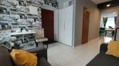 Część wypoczynkowa w obiekcie Apartament u Danusi