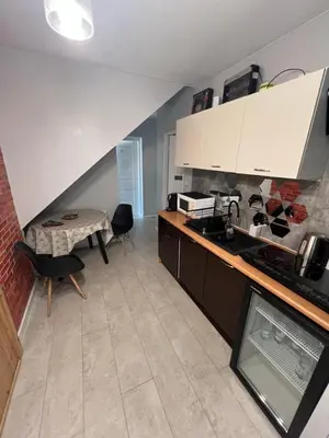Kuchnia lub aneks kuchenny w obiekcie Przytulny Zakątek