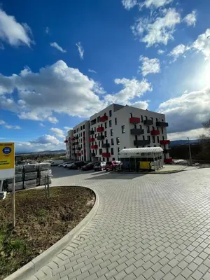Budynek, w którym mieści się apartament