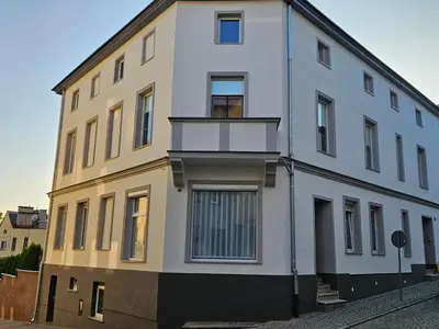 Budynek, w którym mieści się apartament