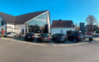 Budynek, w którym mieści się kwatera prywatna