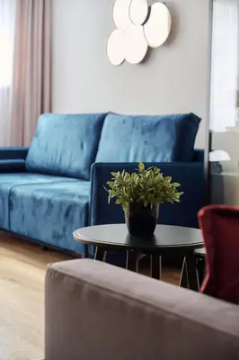 Część wypoczynkowa w obiekcie Wrocław City Centre & Main Square Apartment by Noclegi Renters