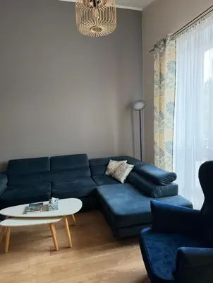Część wypoczynkowa w obiekcie Dawna Mleczarnia Apartamenty FAMILIJNY