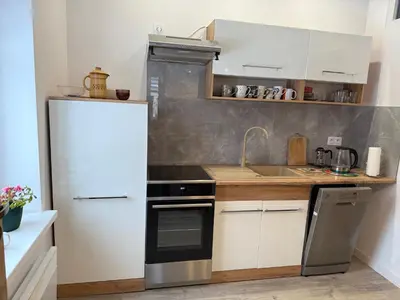 Kuchnia lub aneks kuchenny w obiekcie APARTAMENT NATALIA