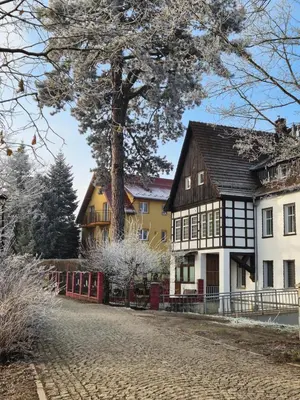 Budynek, w którym mieści się apartament