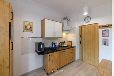 Kuchnia lub aneks kuchenny w obiekcie Apartament Kudowianka