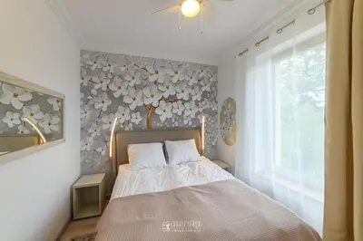 Łóżko lub łóżka w pokoju w obiekcie Apartament Kudowianka