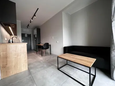 Kuchnia lub aneks kuchenny w obiekcie Property Apart – Legnicka Business Center