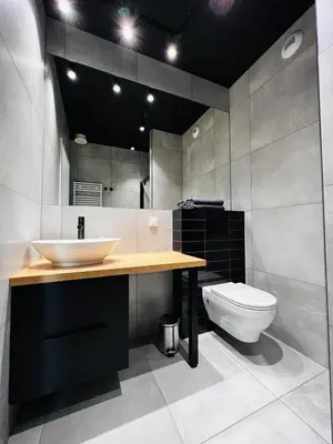 Łazienka w obiekcie Property Apart – Legnicka Business Center