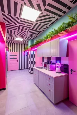 Kuchnia lub aneks kuchenny w obiekcie VICE CITY Hostel