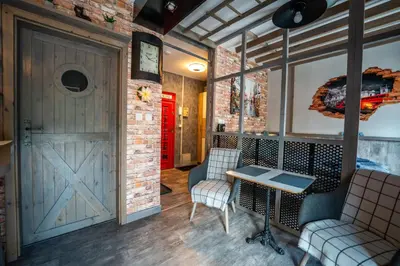 Część wypoczynkowa w obiekcie Olivia apartament przy deptaku