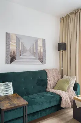 Część wypoczynkowa w obiekcie RentPlanet - Studio Fabryczna