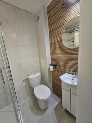 Łazienka w obiekcie Apartament na Moniuszki