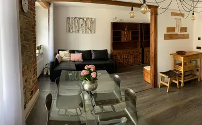 Część wypoczynkowa w obiekcie Apartament Przy Ratuszu