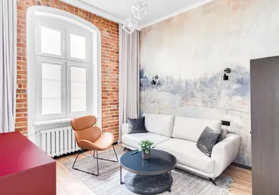 Część wypoczynkowa w obiekcie Apartament Plac Jana Pawła 7 Centrum Wrocław