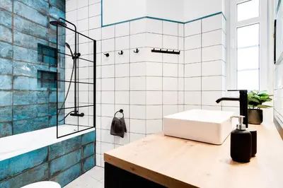 Łazienka w obiekcie Apartament Plac Jana Pawła 7 Centrum Wrocław