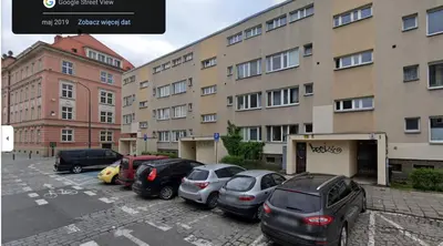 Budynek, w którym mieści się apartament