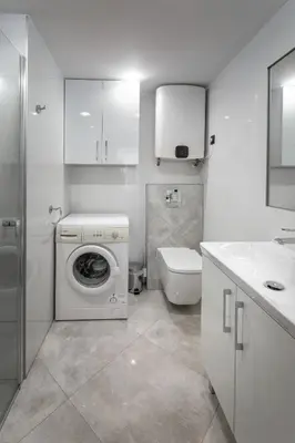 Łazienka w obiekcie Apartament Centrum B