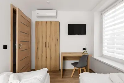 Telewizja i/lub zestaw kina domowego w obiekcie Apartament Centrum B