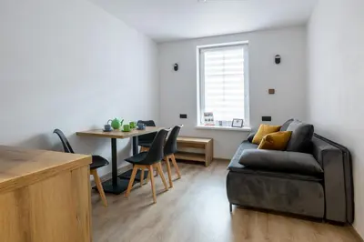 Część wypoczynkowa w obiekcie Apartament Centrum A