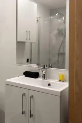Łazienka w obiekcie Apartament Centrum A