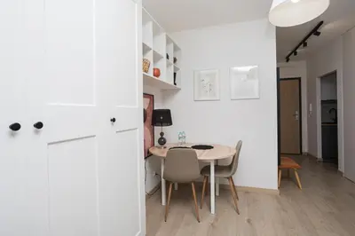 Kuchnia lub aneks kuchenny w obiekcie Komfort w Centrum Parking