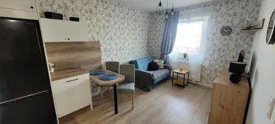 Kuchnia lub aneks kuchenny w obiekcie Komfort w Centrum Parking