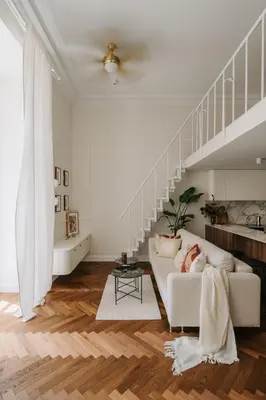 Część wypoczynkowa w obiekcie Przy Przystani Apartament Paryski