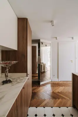 Plan piętra w obiekcie Przy Przystani Apartament Paryski