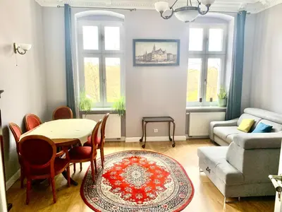 Część wypoczynkowa w obiekcie 3 Bedroom Lux Apartment Center