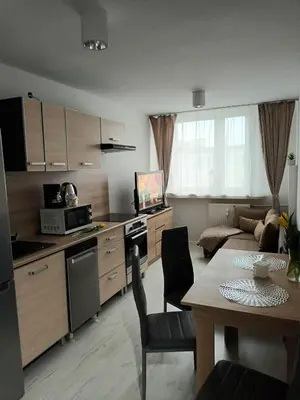 Kuchnia lub aneks kuchenny w obiekcie Apartament u Ani