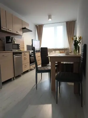 Kuchnia lub aneks kuchenny w obiekcie Apartament u Ani