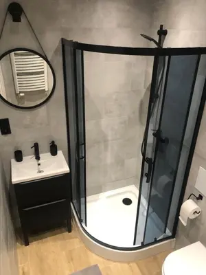 Łazienka w obiekcie Apartament BROWARNY