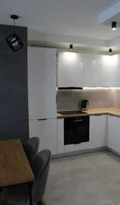 Kuchnia lub aneks kuchenny w obiekcie Halo Green Apartament Wrocław