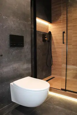 Łazienka w obiekcie Halo Green Apartament Wrocław