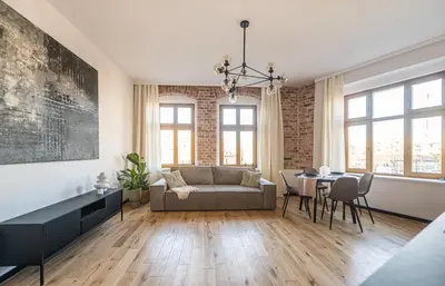 Część wypoczynkowa w obiekcie KSIĘCIA WITOLDA Apartment ~ Self Check-In 20h