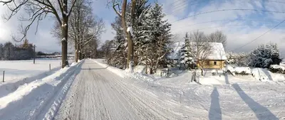 Obiekt Stara Kuźnia zimą