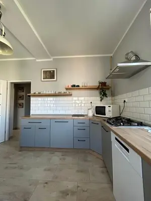 Kuchnia lub aneks kuchenny w obiekcie Apartament Nad Galerią blisko centrum Kudowy