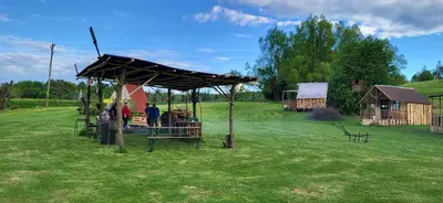 Ogród w obiekcie Altana letnia nr1 - Herbergerówka Agroturystyka na wsi