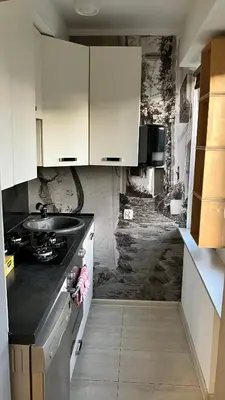 Kuchnia lub aneks kuchenny w obiekcie Apartament Krasnala Księże Małe