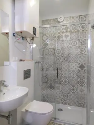 Łazienka w obiekcie nowy Apartament Willa Sowia z widokiem na Śnieżnik