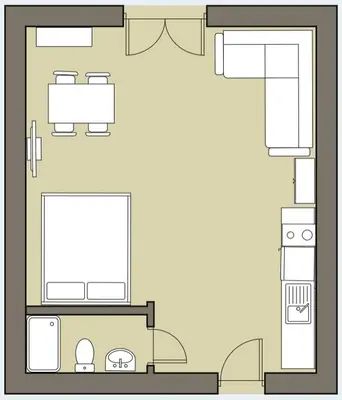Plan piętra w obiekcie nowy Apartament Willa Sowia z widokiem na Śnieżnik