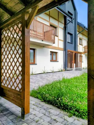 Budynek, w którym mieści się apartament