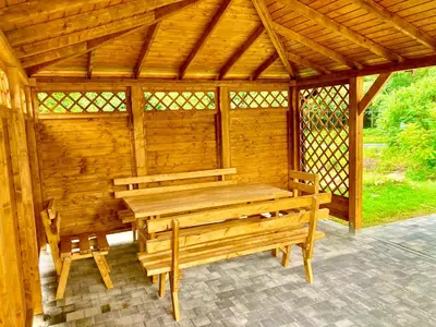 Plan piętra w obiekcie nowy Rustykalny apartament z tarasem - Willa Sowia